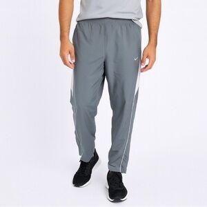 Nike Men’s Gray White Track Pants XL | Athletic Running Joggers Training